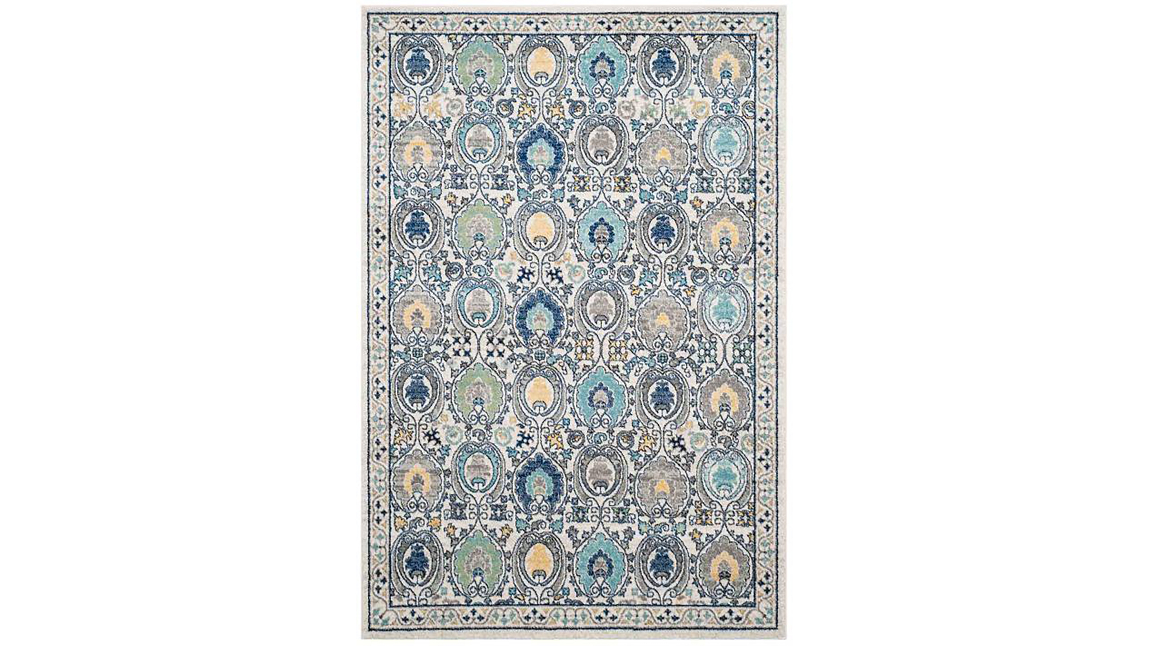 Safavieh Evoke EVK251D Ivory/Grey 8' x 10' Area Rug