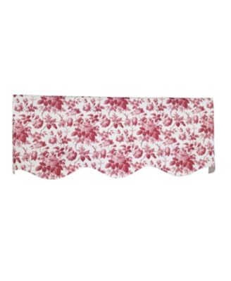 100% Cotton Catello Provance Lined Window Valance 50" x 17"