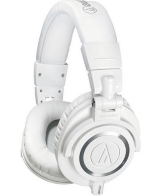 ATH-M50x Professional Monitor Headphones with 9.8' Interchangeable Coiled and Straight Cables