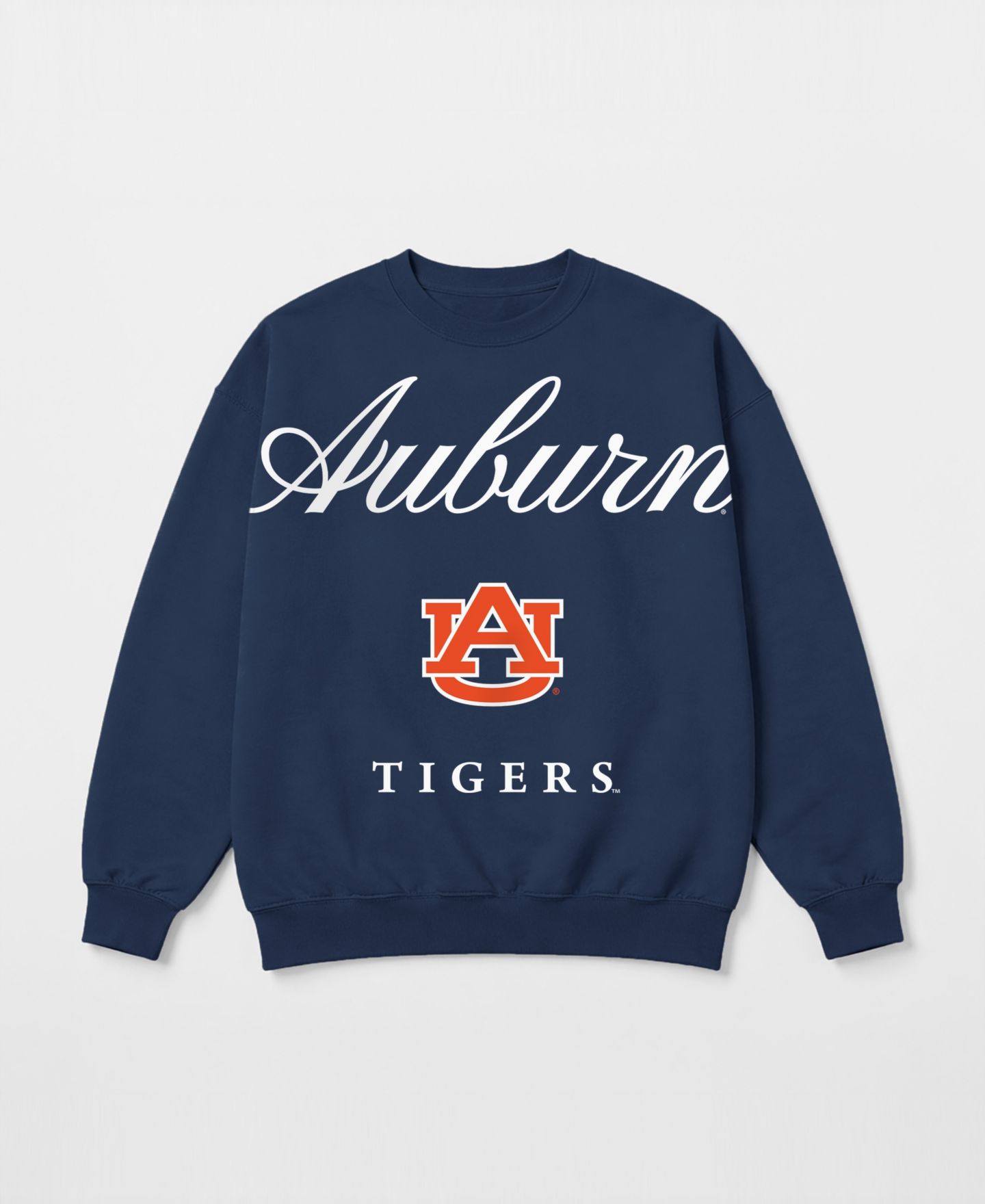 Женская толстовка Gameday Couture Navy Auburn Tigers Legacy Club Oversized Premium Fleece — фото 5