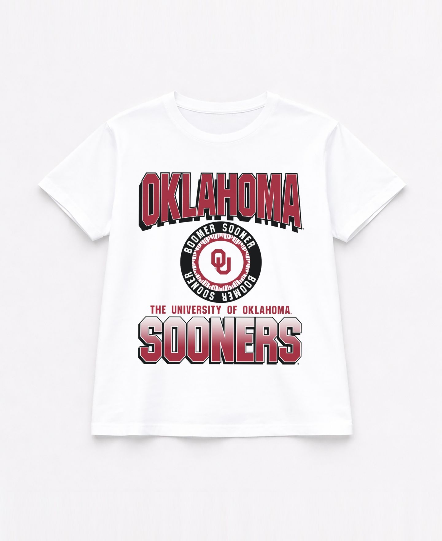 Женская футболка Gameday Couture White Oklahoma Sooners All-Time Classic Oversized Flowy — фото 4