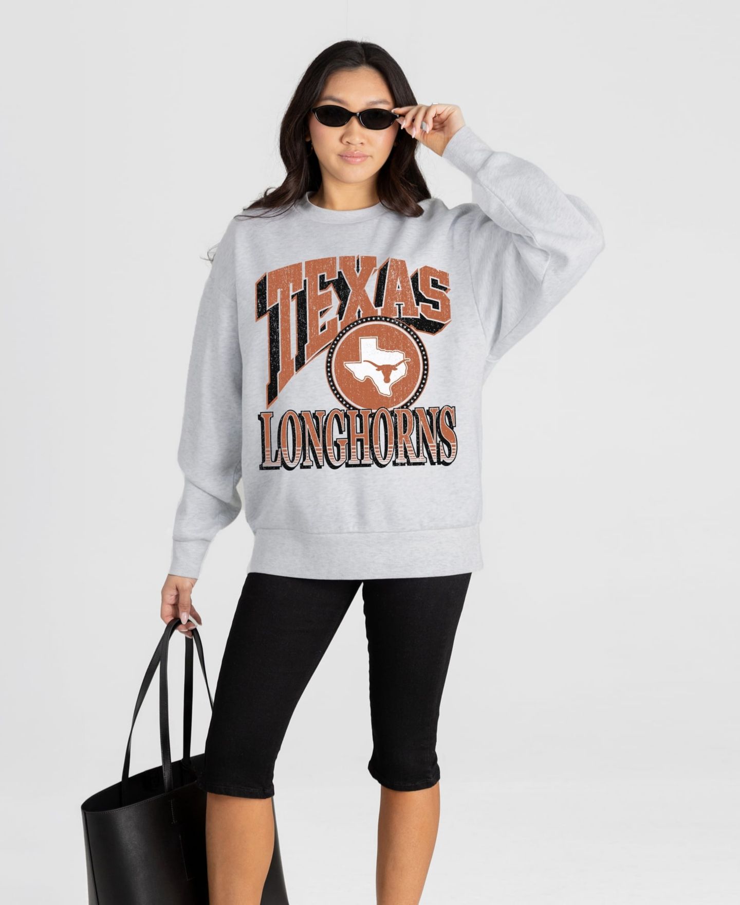 Женская толстовка Gameday Couture Ash Texas Longhorns Game On — фото 1