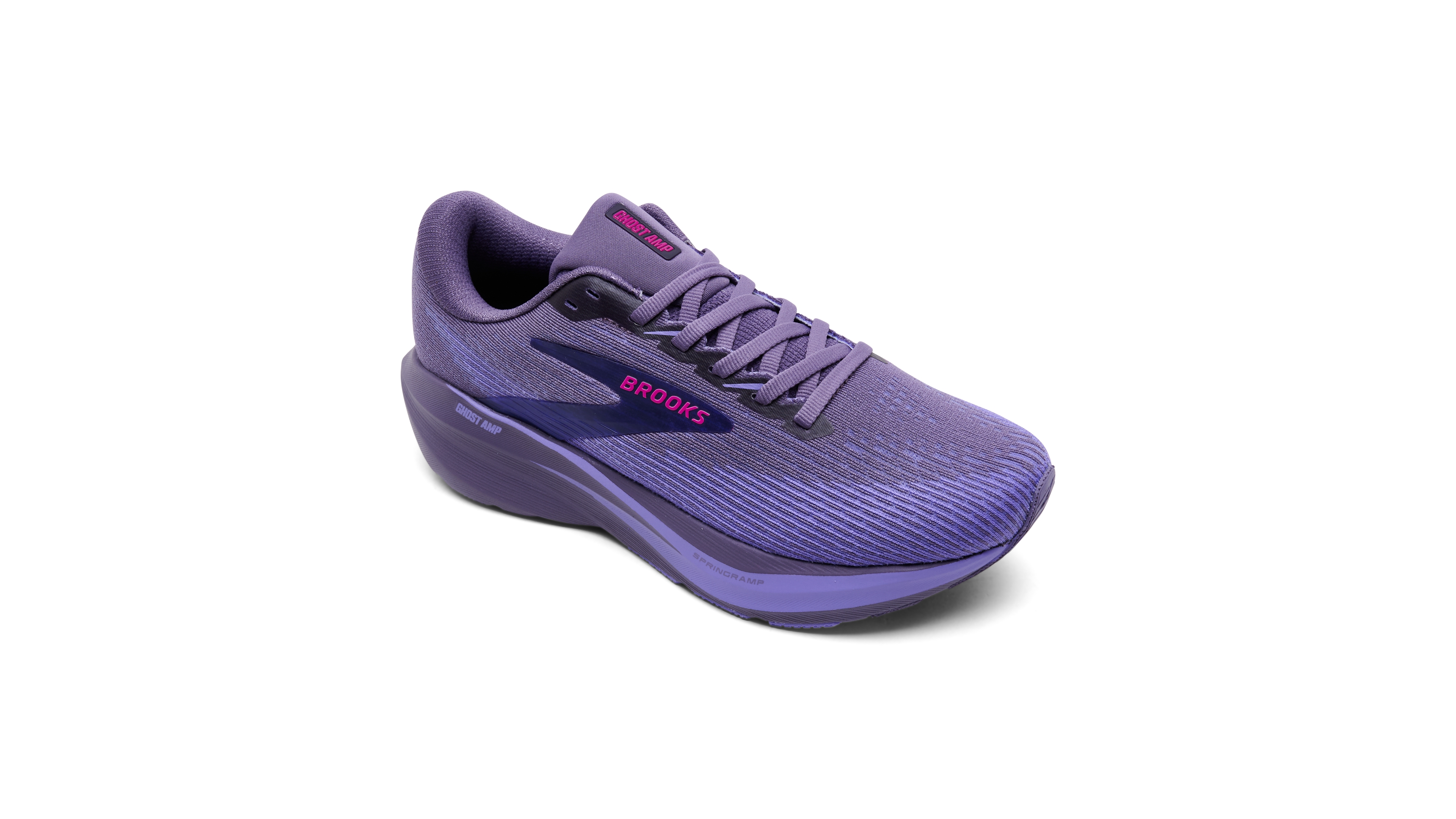 Brooks Women's Ghost Amp Lightweight Road Running Sneakers from Finish Line