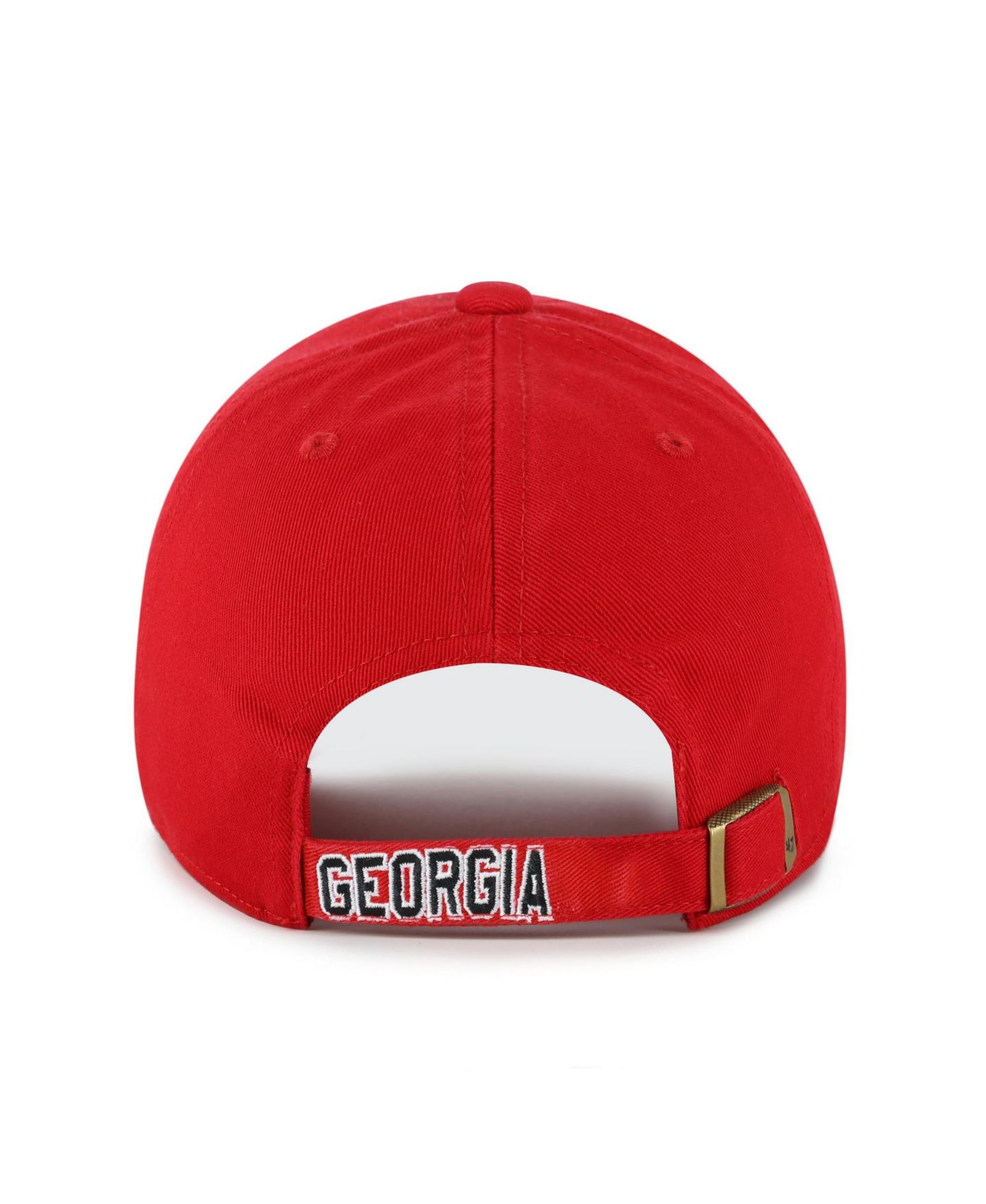Мужская кепка '47 Brand Red Georgia Bulldogs Vault Clean Up Adjustable Hat — фото 3