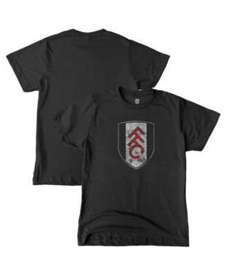 Big Boys' and Girls' Black Fulham Color Badge T-Shirt