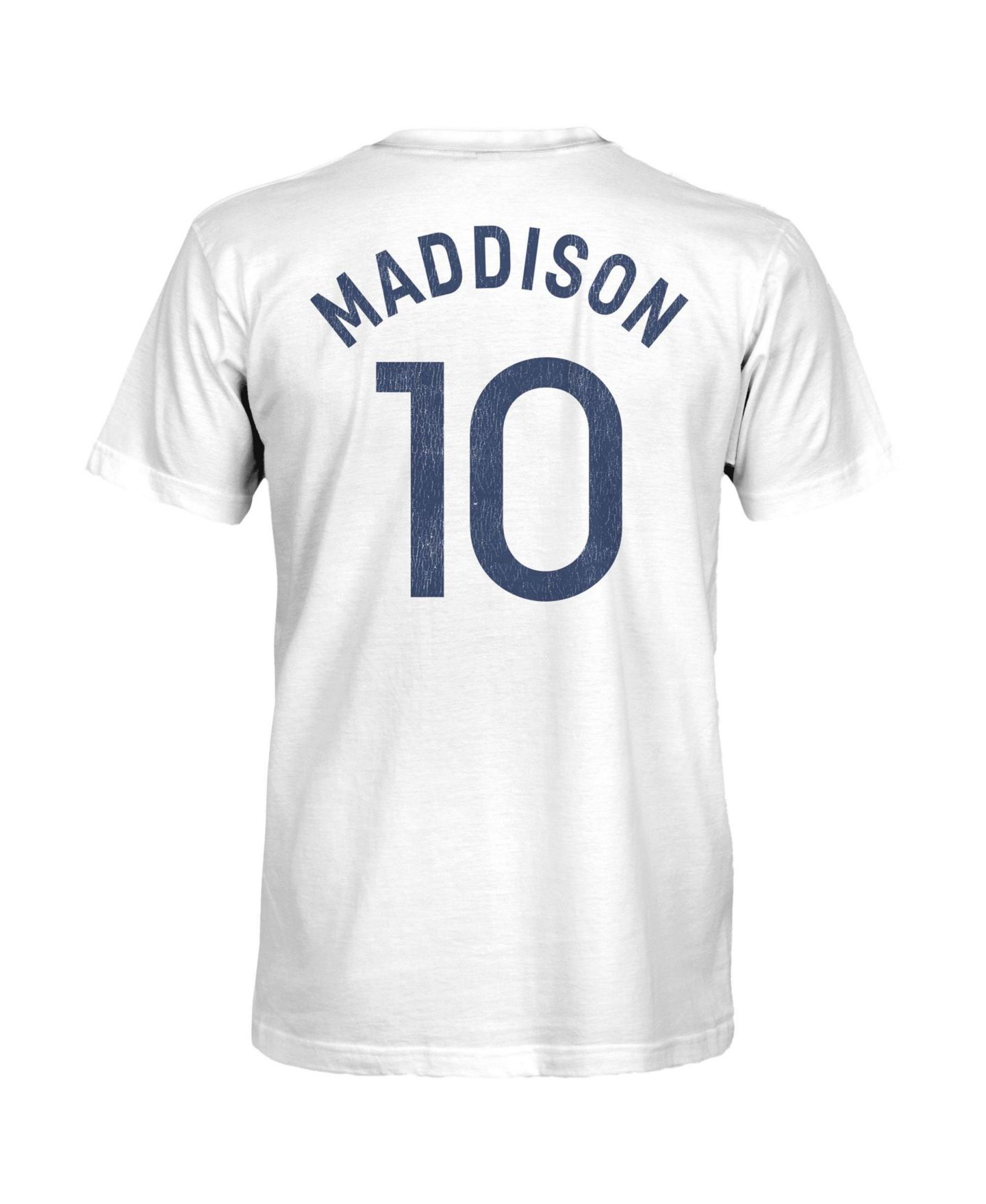 Мужская футболка 1863FC James Maddison White Tottenham Hotspur Player — фото 3