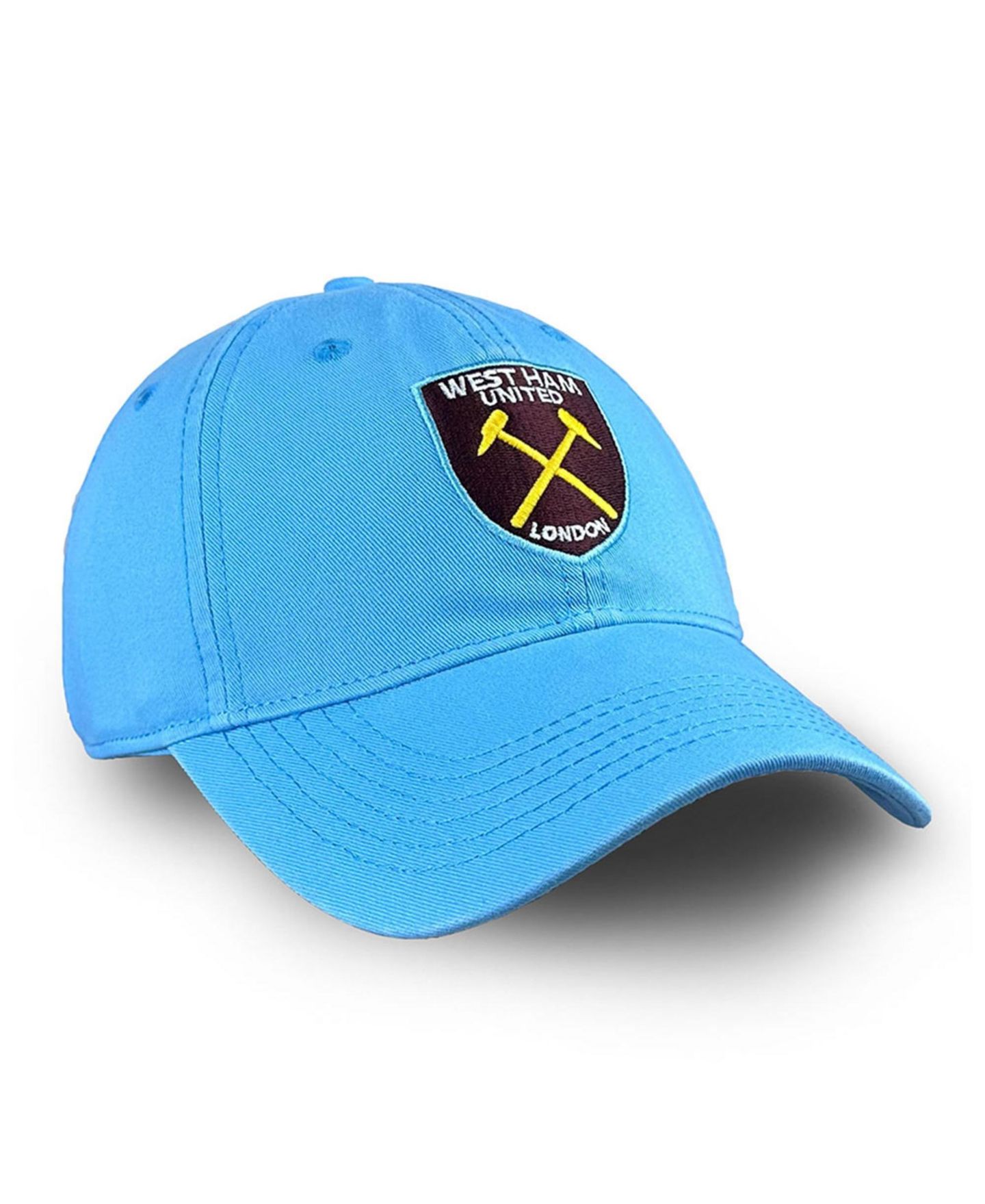Мужская кепка 1863FC Light Blue West Ham United Classic Adjustable Hat — фото 3