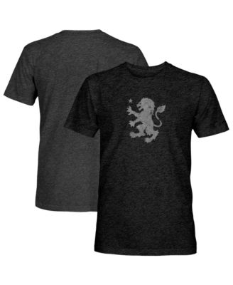 Men's Black Aston Villa Glyph Vintage Tri-Blend T-Shirt