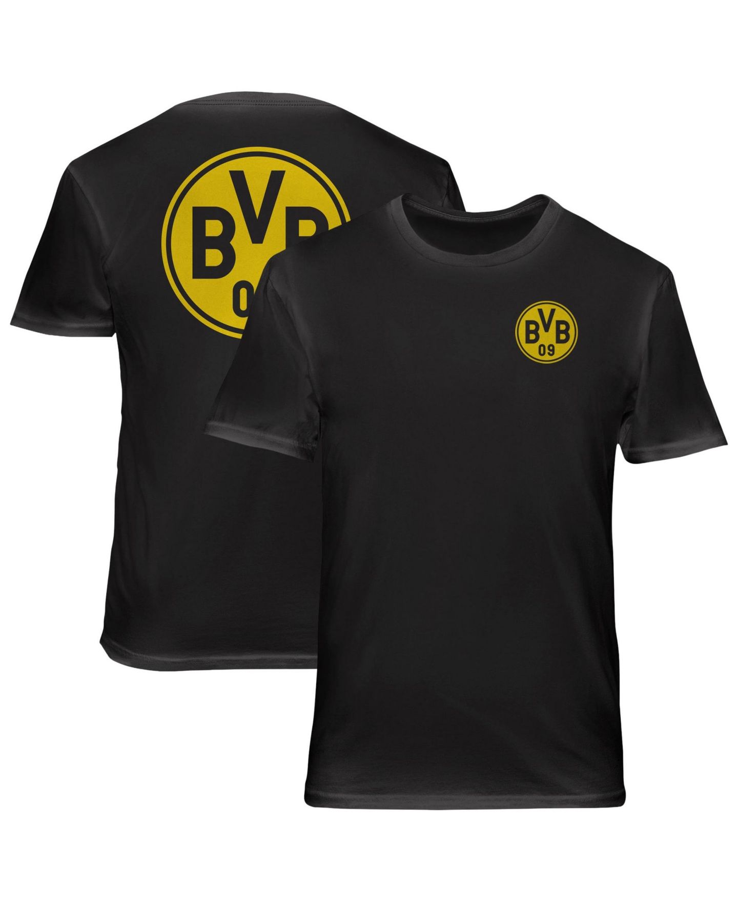 Мужская футболка 1863FC Black Borussia Dortmund Big Logo Soft Wash — фото 1