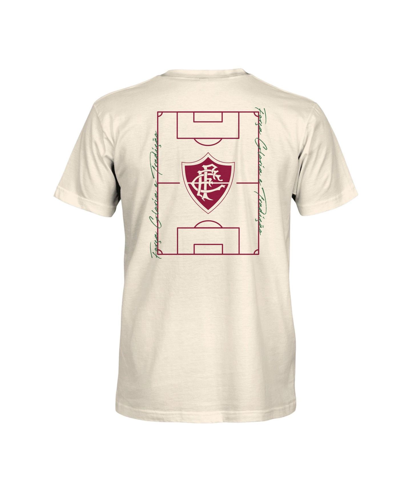 Мужская футболка 1863FC Cream Fluminense FC Own the Pitch Heavyweight — фото 3