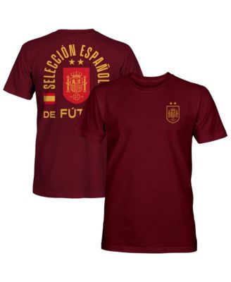 Men's Maroon Spain National Team True To Glory Heavyweight T-Shirt