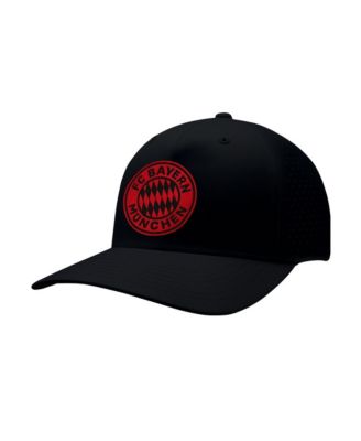 Men's Black Bayern Munich Mono Badge High Point Adjustable Hat