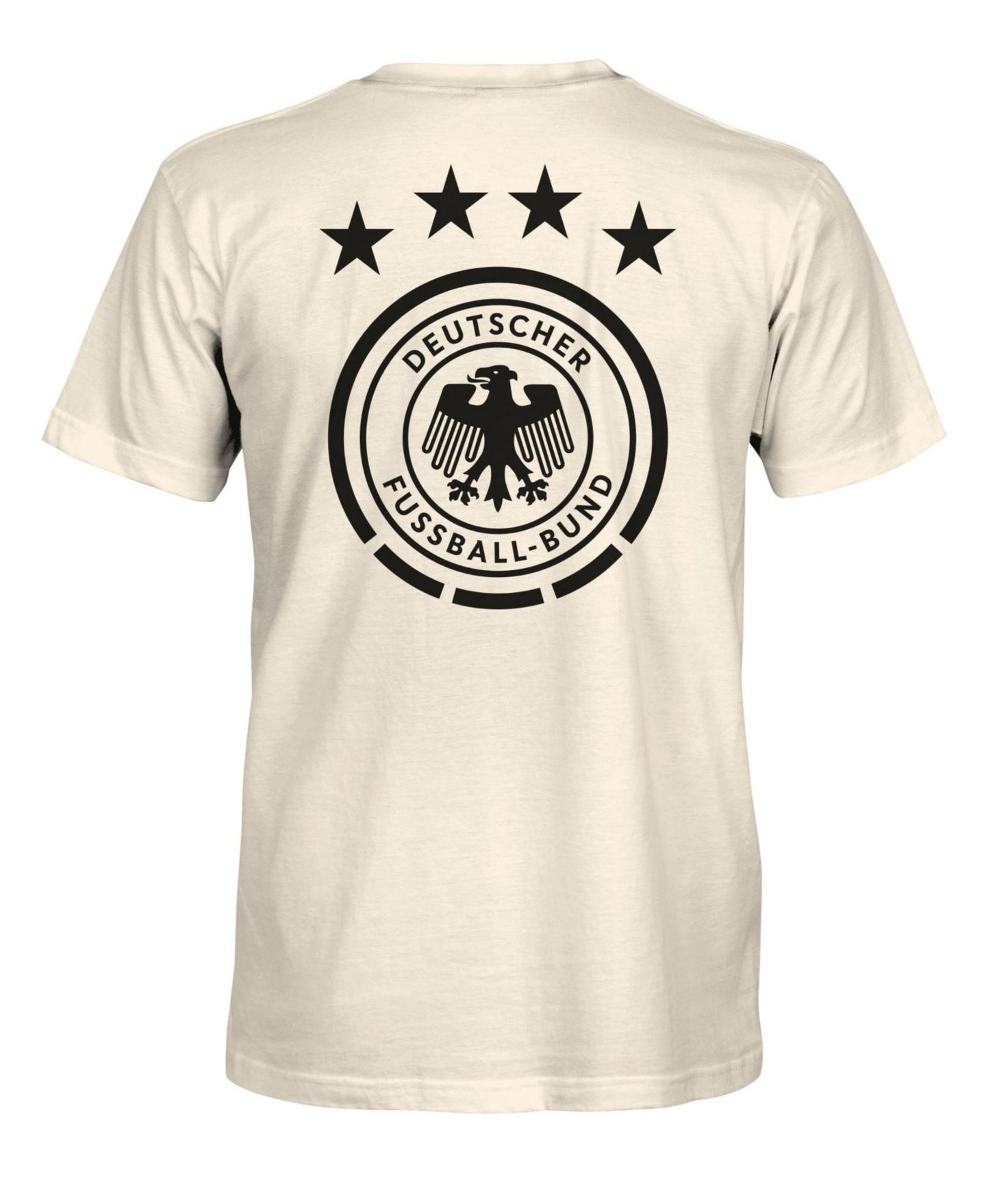 Мужская футболка 1863FC Cream Germany National Team Big Logo Heavyweight — фото 3