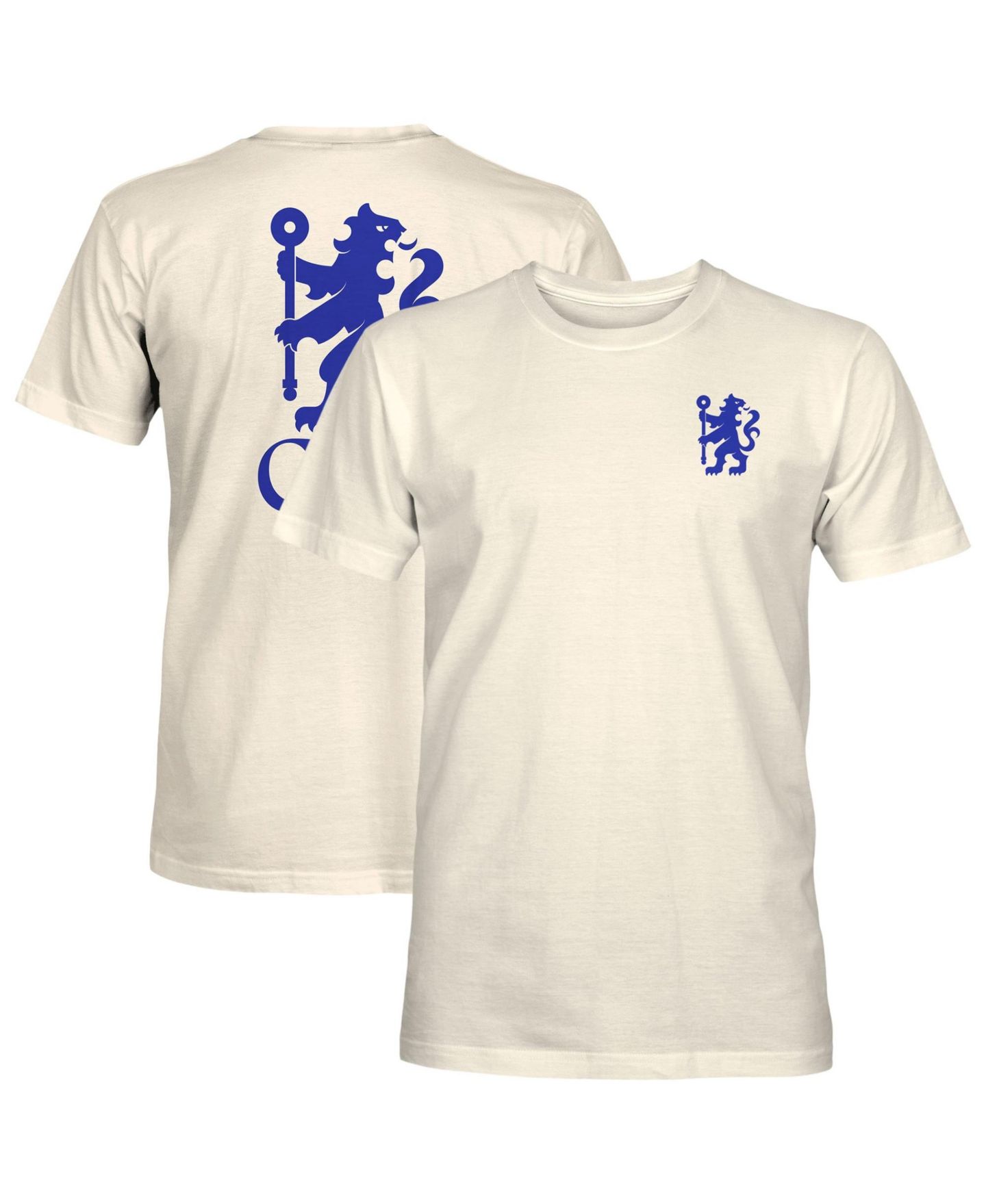 Мужская футболка 1863FC Cream Chelsea Big Logo Heavyweight — фото 1