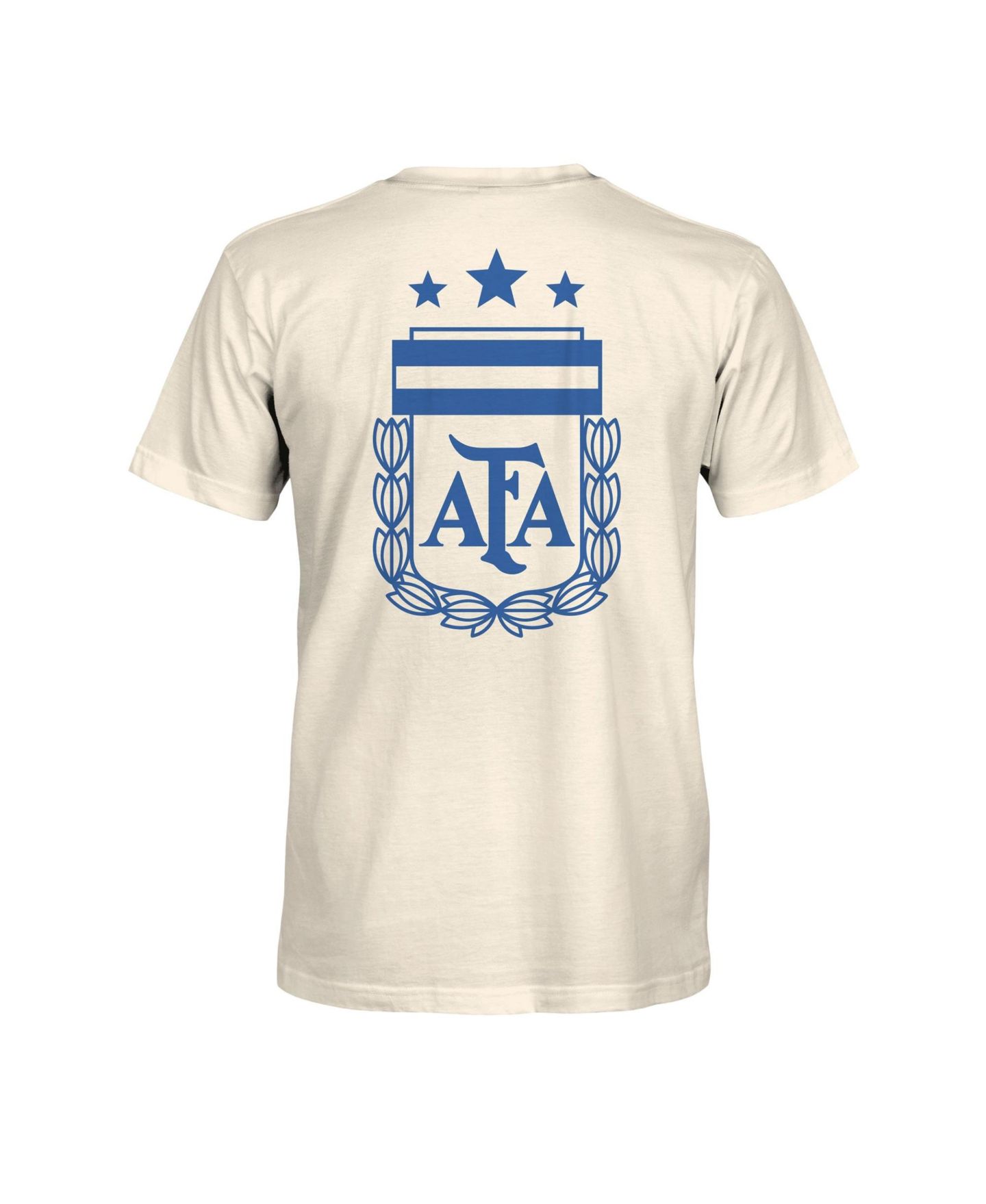 Мужская футболка 1863FC Cream Argentina National Team Big Logo Heavyweight — фото 2