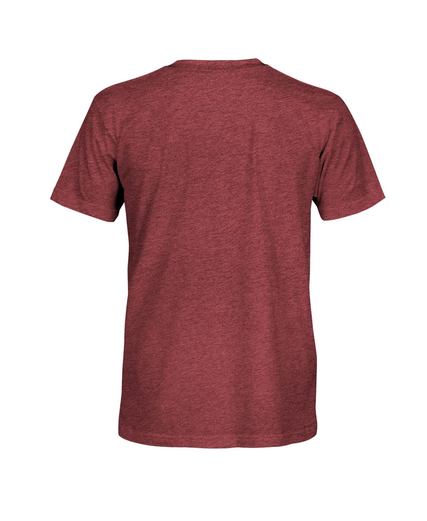 Мужская футболка 1863FC Maroon Portugal National Team Left Chest Badge Vintage Tri-Blend — фото 3