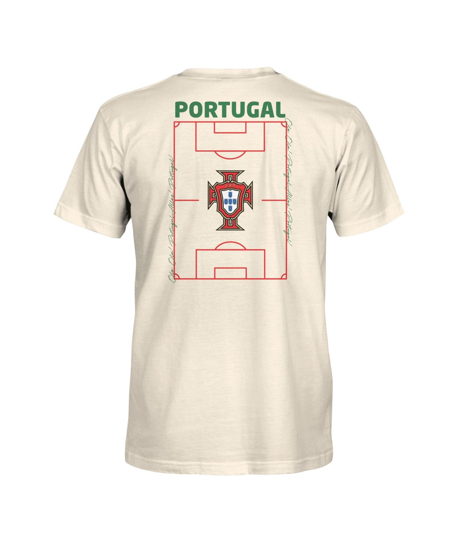 Мужская футболка 1863FC Natural Portugal National Team Own the Pitch Heavyweight — фото 3