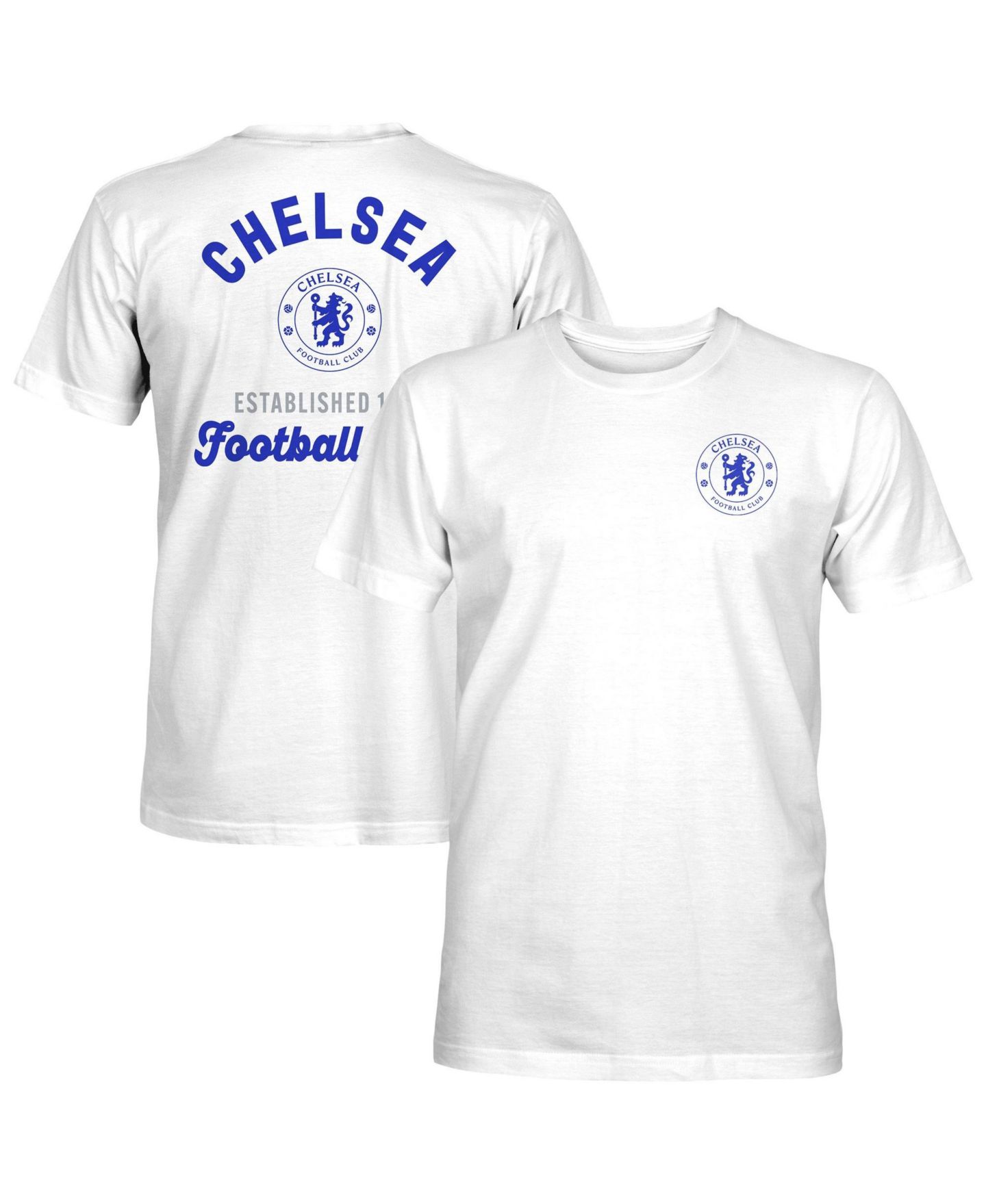 Мужская футболка 1863FC White Chelsea Bars — фото 1