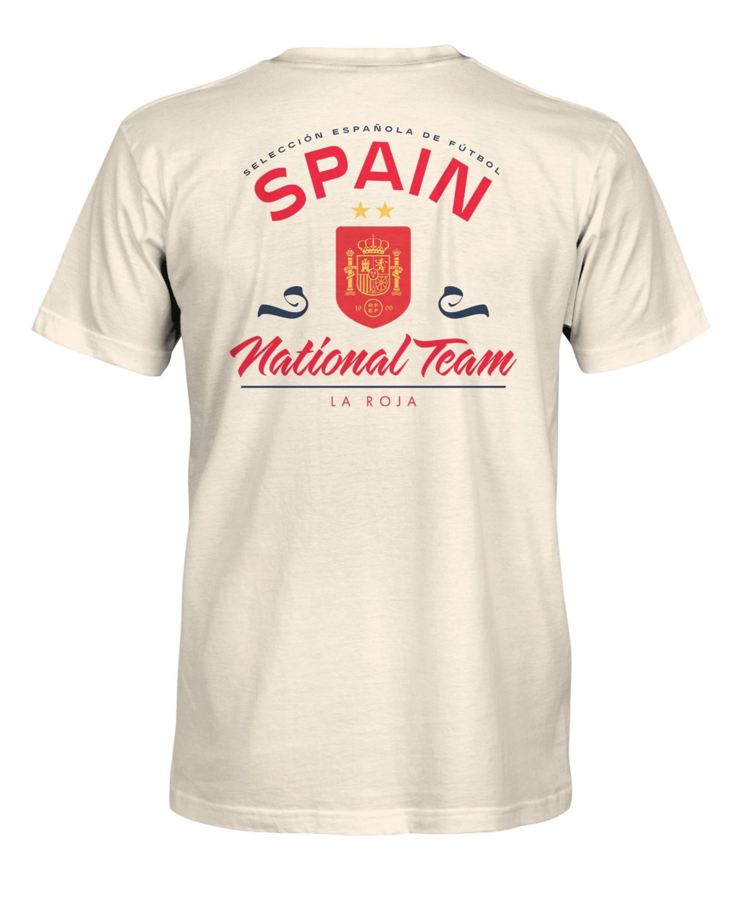 Мужская футболка 1863FC Cream Spain National Team Flourish — фото 3