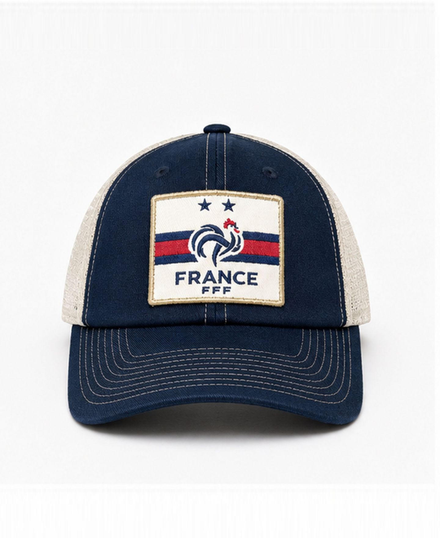 Мужская кепка 1863FC Navy France National Team Off Road Adjustable Hat — фото 2