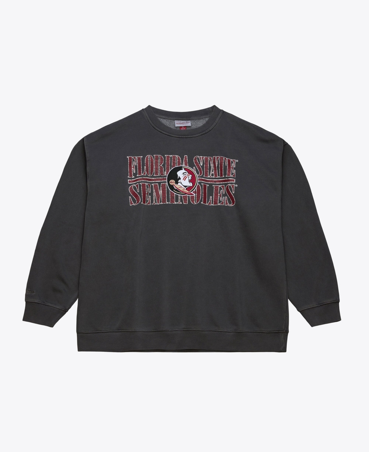 Mitchell & Ness Men's Charcoal Florida State Seminoles Downtown Fleece Sweatshirt - Charcoal
