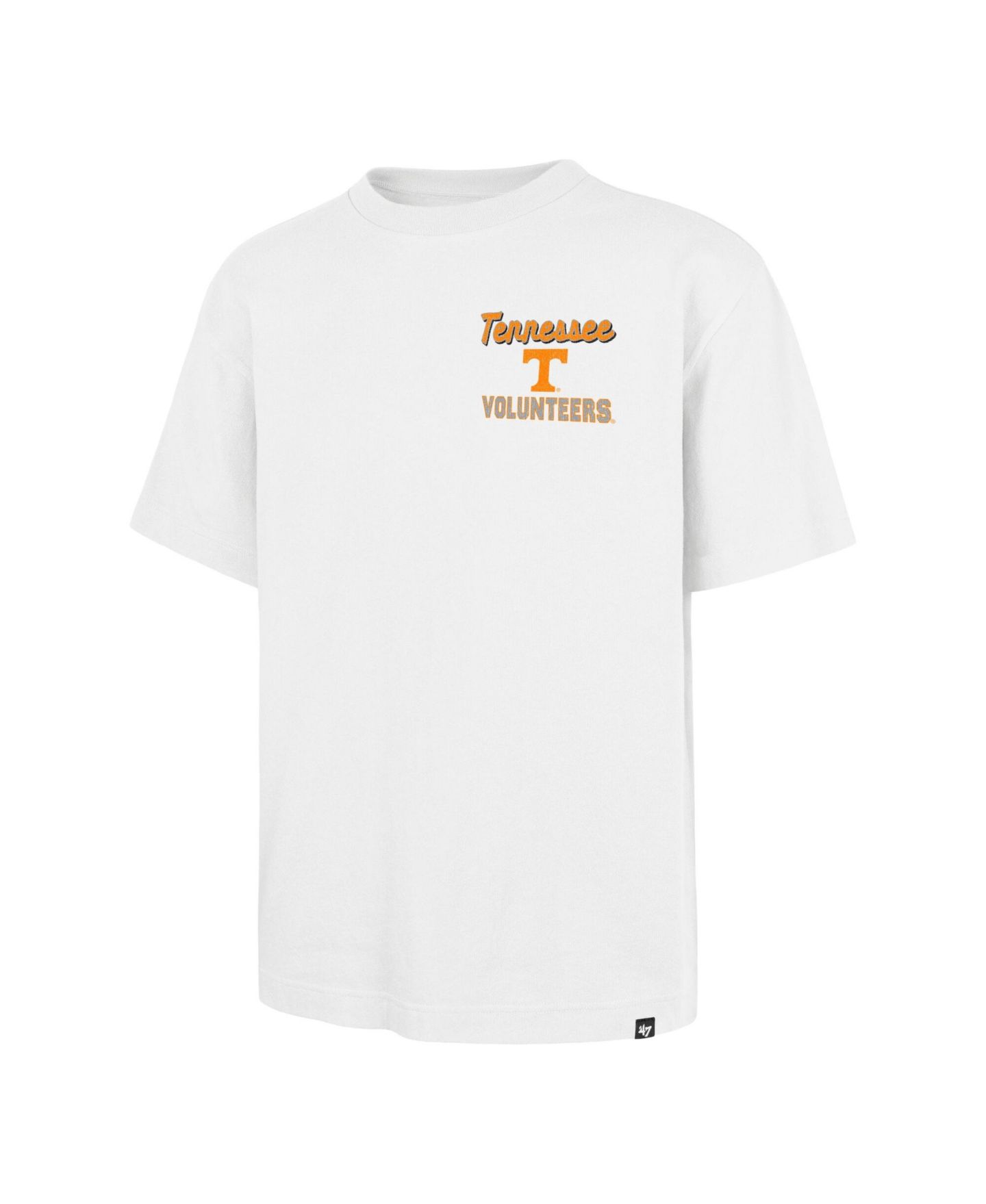 Мужская футболка '47 Brand White Tennessee Volunteers 1 Mascot Foundation — фото 2