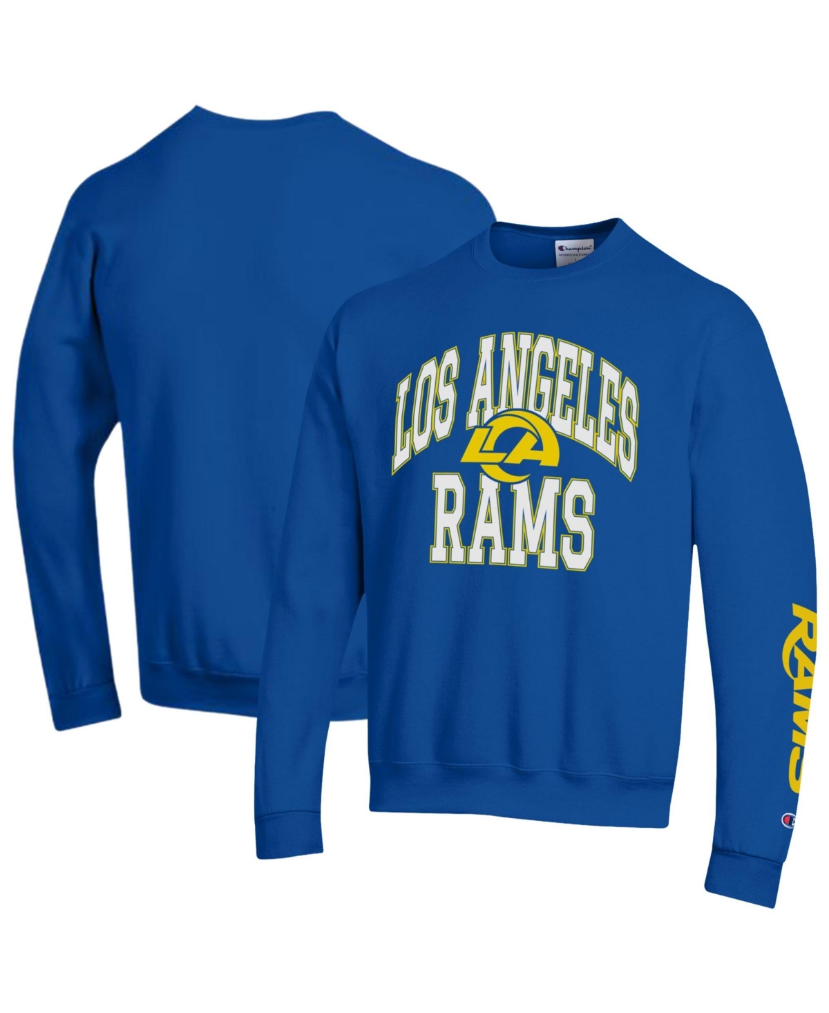 Champion Men's Royal Los Angeles Rams Powerblend Fleece Sweatshirt - Royal