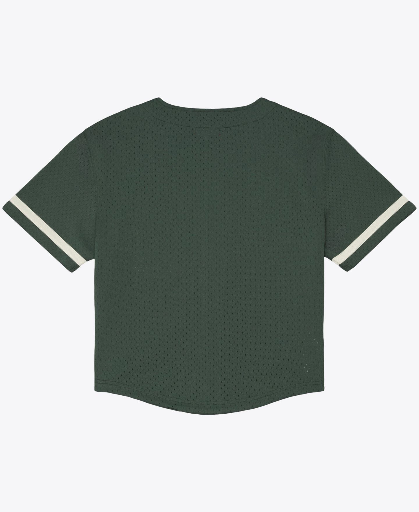 Женский топ Mitchell & Ness Green Bay Packers Retro Roots Baseball Jersey — фото 2