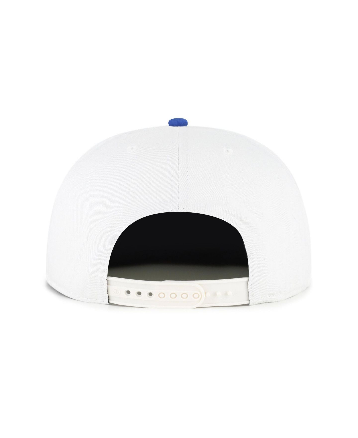 Мужская кепка '47 Brand Cream New York Knicks Script Stack Captain Snapback Hat — фото 3