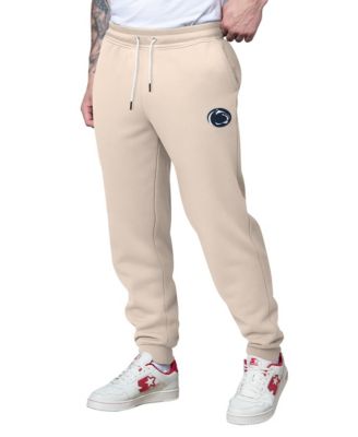 Men's Tan Penn State Nittany Lions Red Zone Fleece Jogger Pants