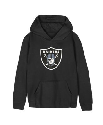 Preschool Black Las Vegas Raiders Primary Logo Fleece Hoodie