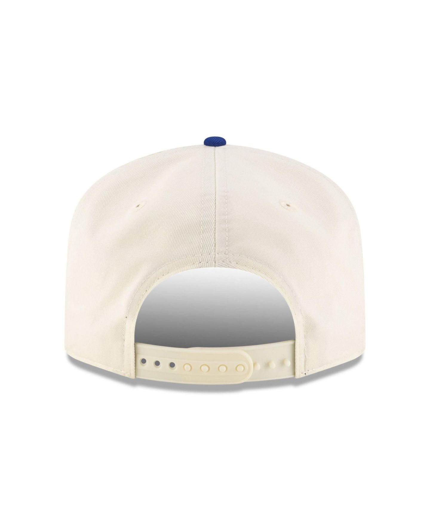 Мужская кепка New Era Cream New York Knicks Chrome Wordmark Adjustable Hat — фото 4
