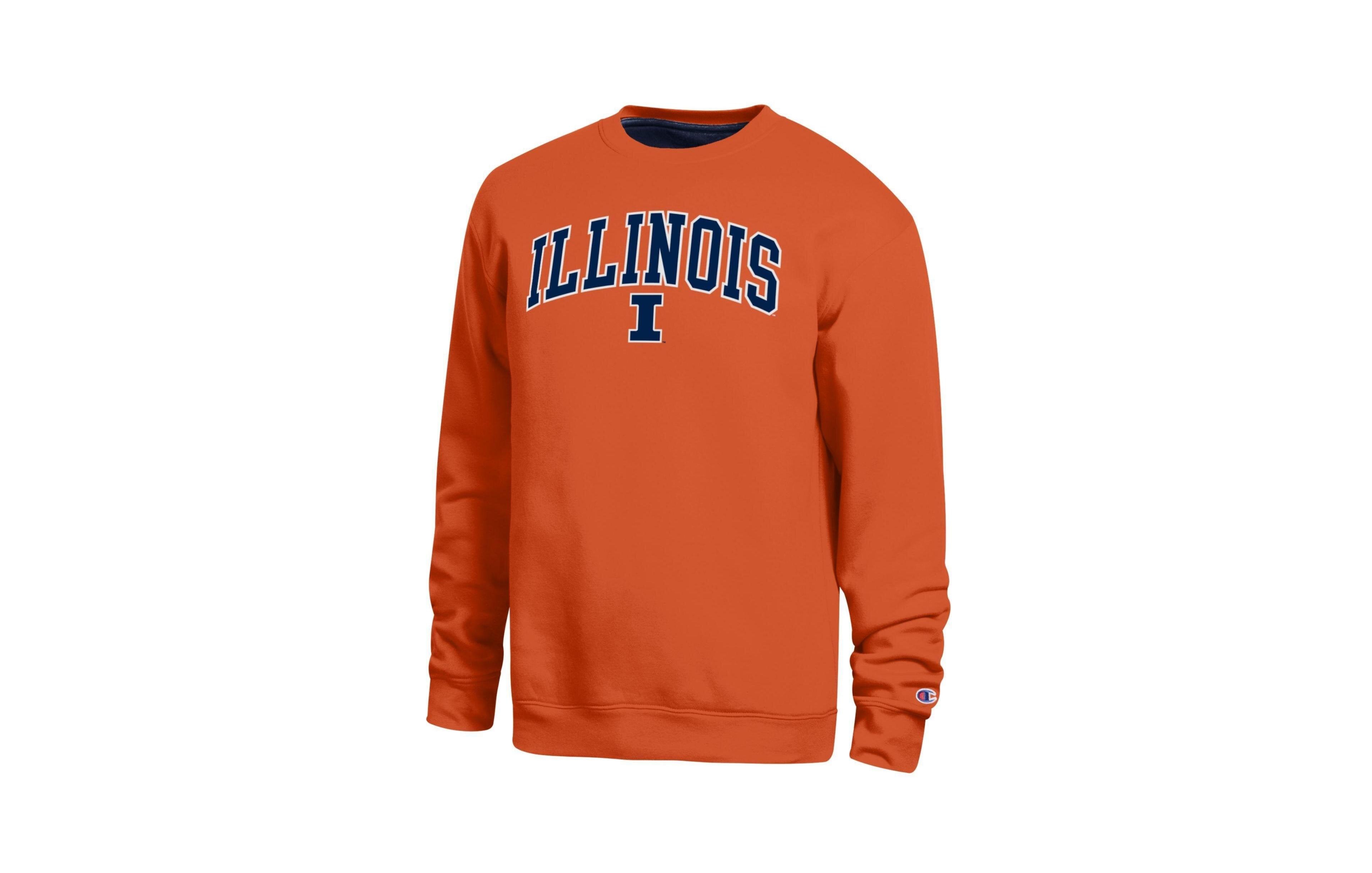 Champion Men's Orange Illinois Fighting Illini Arch Sweatshirt