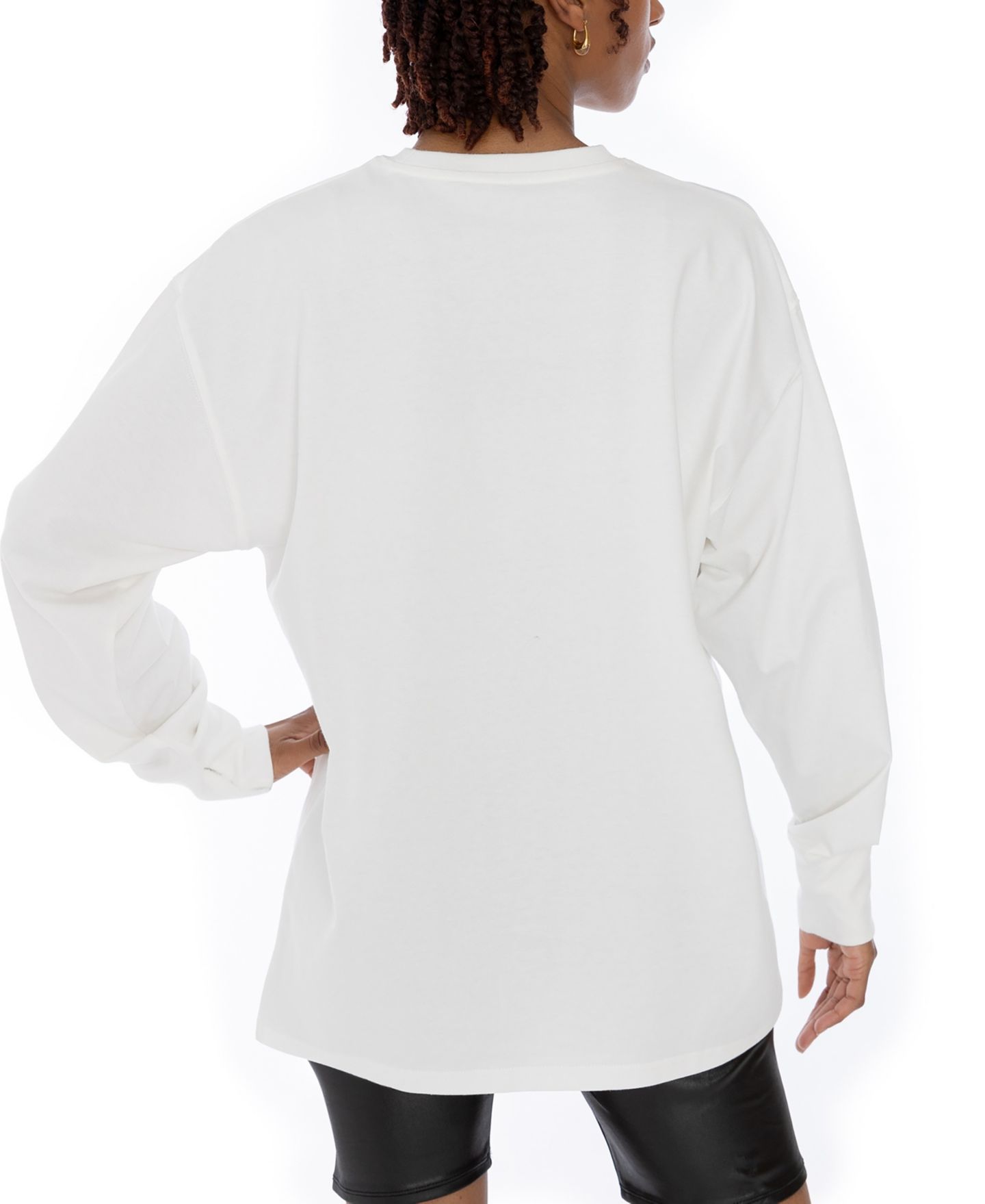 Женская футболка Gameday Couture White Tennessee Volunteers Midweight Oversized Long-Sleeve — фото 5