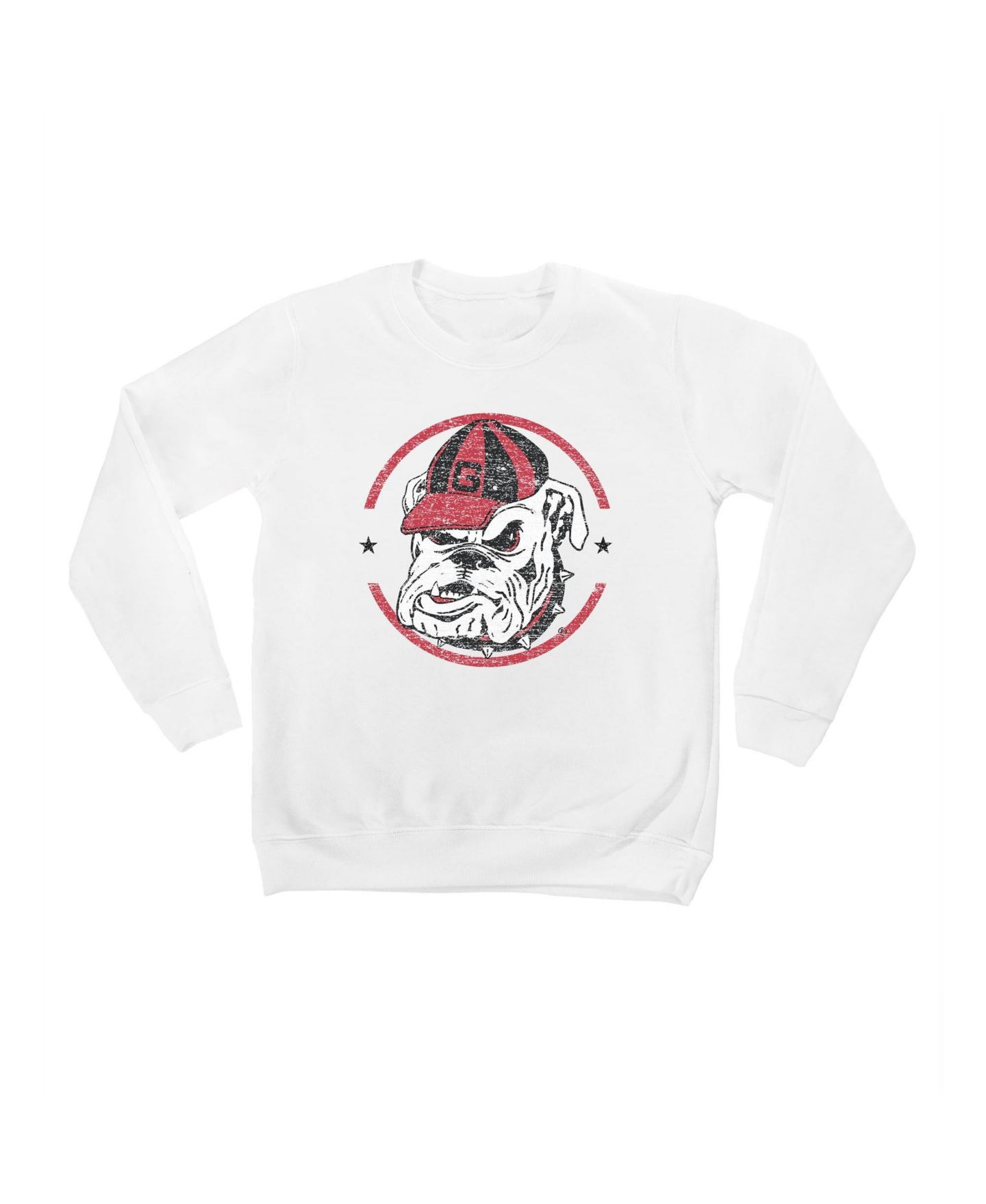 Детская толстовка Gameday Couture White Georgia Bulldogs End Zone Pullover — фото 1