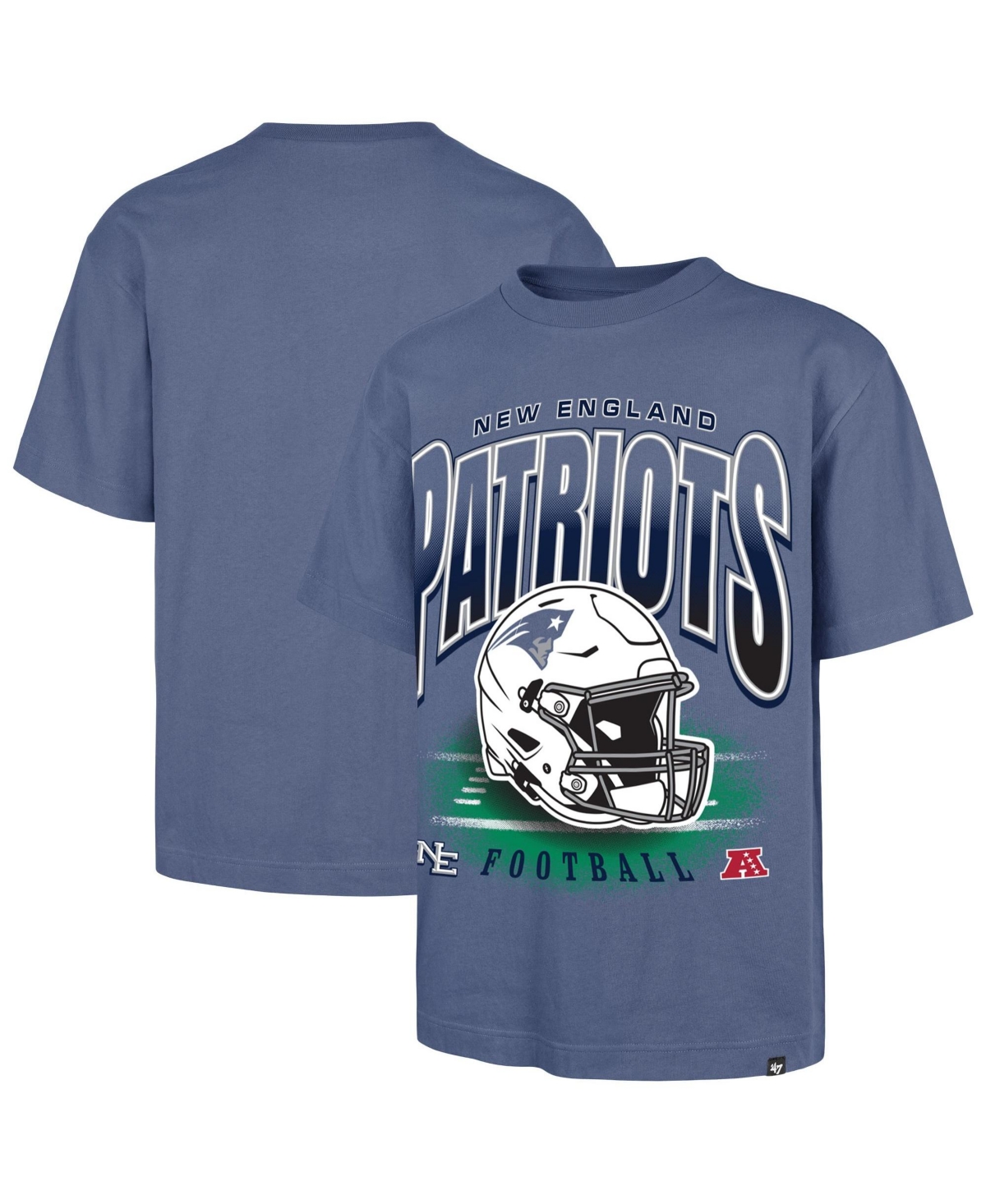 '47 Brand Men's Navy New England Patriots Foundation Big & Tall T-Shirt - Navy
