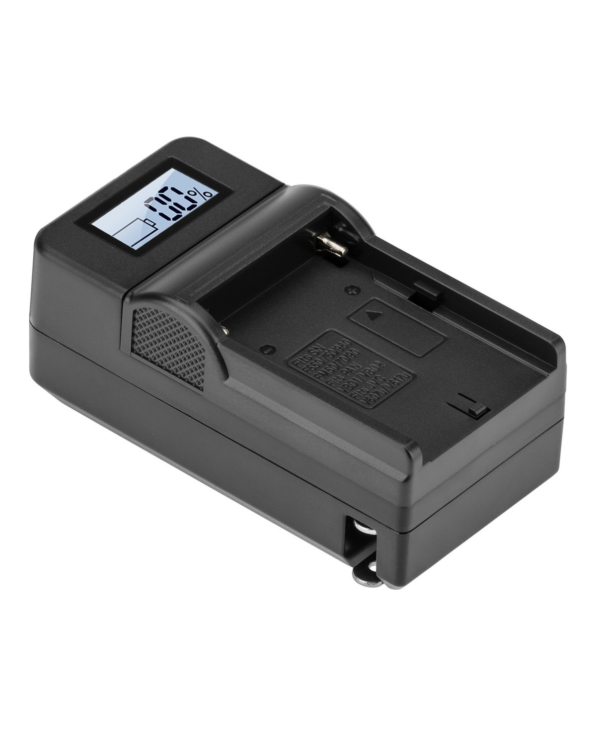 Green Extreme Compact Smart Charger with Lcd Screen Universal Ac/Dc Input Battery Charger for Sony L and M Series