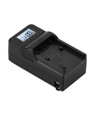 Compact Smart Charger Smart LCD Screen Battery Charger for Sony Batteries