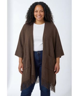 Women's Within Fringed Cape Sweater