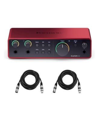 Scarlett 2i2 4th Gen 2x2 USB Audio Interface