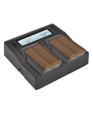 NP-W235 Lithium-Ion USB-C Rechargeable Battery with Dual Smart Charger & Plate, 2-Pack for FUJIFILM X-T4