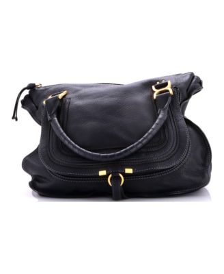 Large Marcie Shoulder Bag Leather