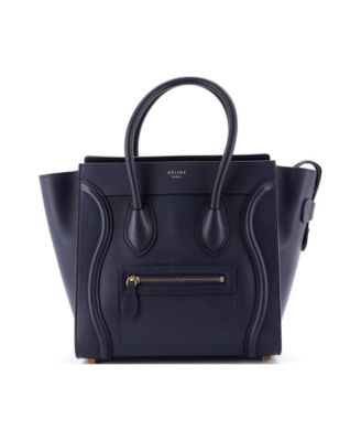 Mini Luggage Bag Smooth Leather