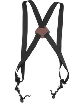 Body Harness with Quick-Release Clips for Binoculars and Cameras, Black