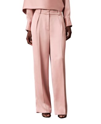 Women's Wide-Leg High-Rise Pants