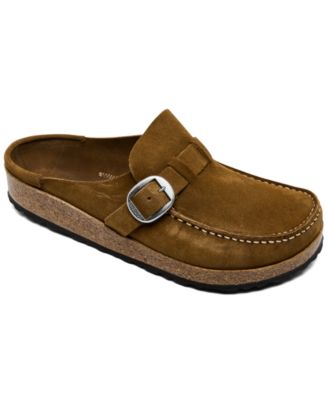 Women's Buckley Suede Leather Clogs from Finish Line