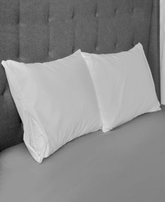 Hot Water Washable Zippered 2-Pack Pillow Protectors
