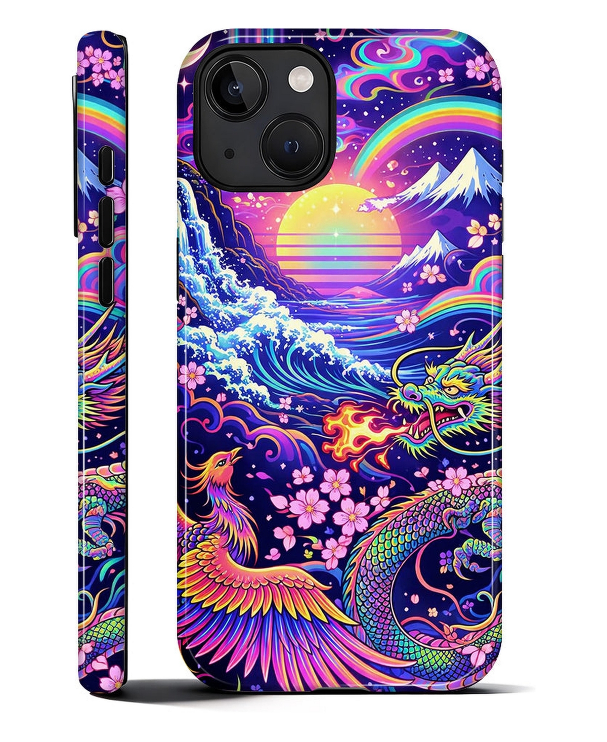 Lisen Celestial Union Dual-Layer Phone Case, Compatible with Apple iPhone 14 Pro - Celestial union for iphone 14 plus