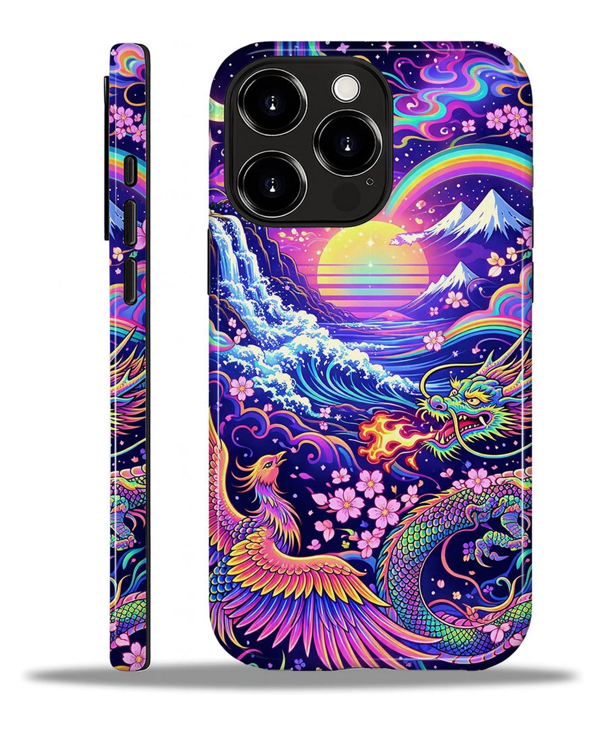 Lisen Celestial Union Dual-Layer Phone Case, Compatible with Apple iPhone 14 Pro - Celestial union for iphone 15 pro