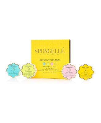 Daisy Collection Spongette Quartet 2 Beach Grass, Coconut Verbena, French Lavender, Sweet Patchouli